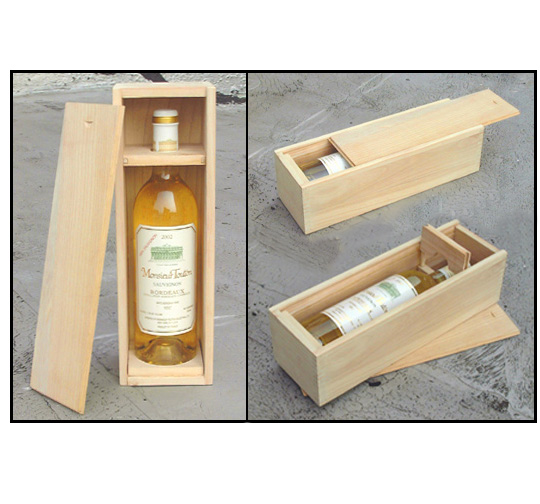  Wooden Wine Box For Single Bottle ( Wooden Wine Box For Single Bottle)