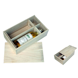  Paulownia Wood Wine Box For 2 Bottles ( Paulownia Wood Wine Box For 2 Bottles)