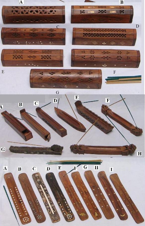  Wooden Incense Stick Box (Деревянный благовония Stick Box)