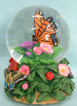 Butterfly Water Globel, Resin Glass Water Snow, Crafts Gift (Бабочка Вода Земного шара, смолы, жидкое стекло снег, ремесла подарков)