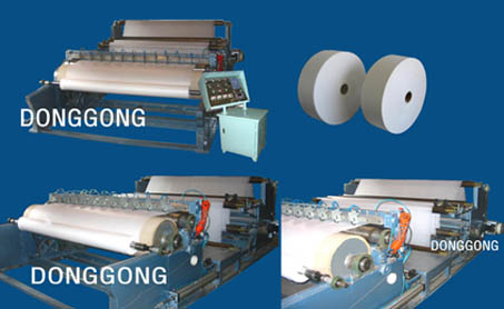 Automatic High Speed Non-Woven Slitting Rewinding Machine (Automatique à haute vitesse non-tissé Refendage Rembobinage Machine)
