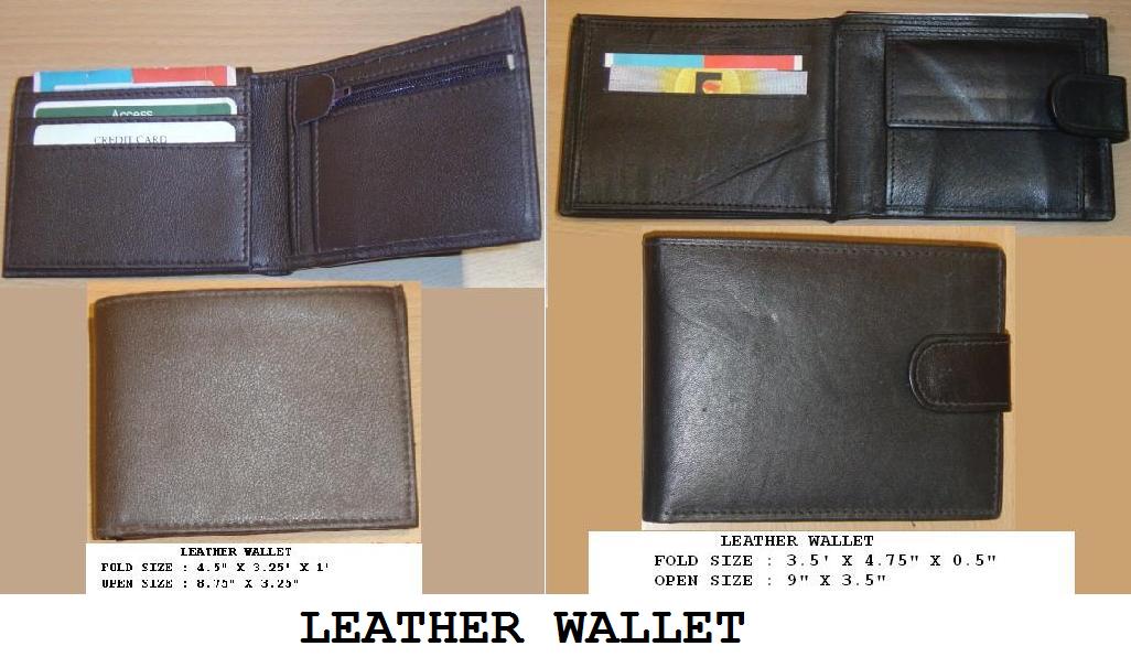  Leather Wallet (Кожа Бумажник)