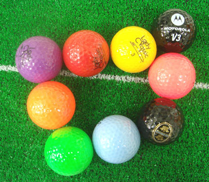  Color Golf Ball (Couleur Golf Ball)