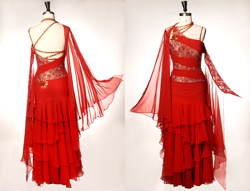  Dance Sport-Standard Ballroom Dance Dress ( Dance Sport-Standard Ballroom Dance Dress)