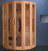  2-Persons Fir Sauna Room (2-Лица Еловый Сауна)