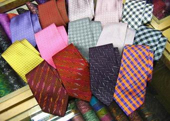  Thai Silk Necktie (Тайский шелковый галстук)