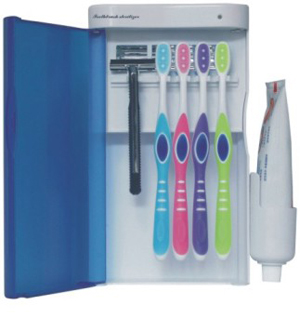  Toothbrush Triple Sterilizer (Brosse à dents Triple Stérilisateur)