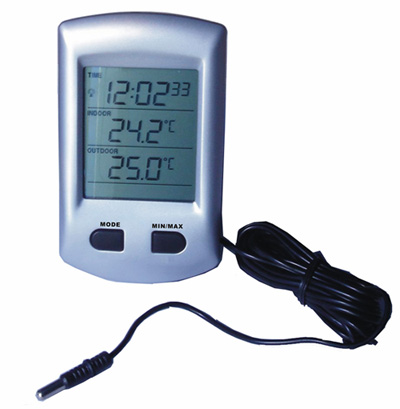  Rcc Temperature Clock With Temperature Probe (Rcc Temperatur Uhr mit Temperatur-Tastkopf)