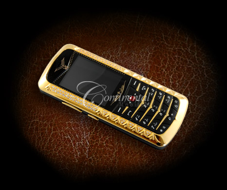  Continental CEO Allure Piece - 24k Gold Plated Mobile Phone (Генеральный директор Continental Allure Piece - Позолоченный, 24 к мобильным телефонам)