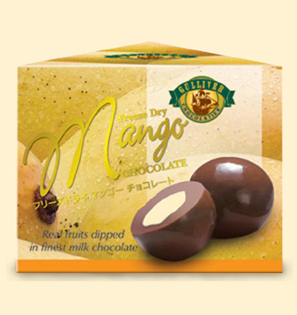  Gulliver Freeze Dry 50g Mango Milk Chocolate (Gulliver Freeze Dry 50g de chocolat au lait à la mangue)