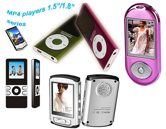  MP4 Players, Digital Product, MP4 Players (MP4-Player, Digitale Produkt, MP4-Player)