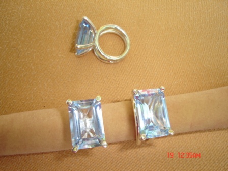  Aquamarine Ring ( Aquamarine Ring)