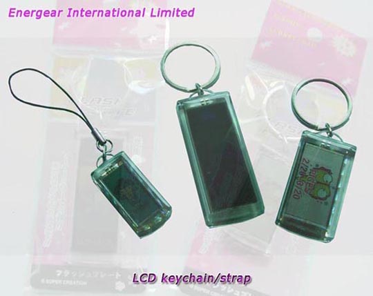  LCD Keychain / Strap (LCD-Schlüsselanhänger / Armband)