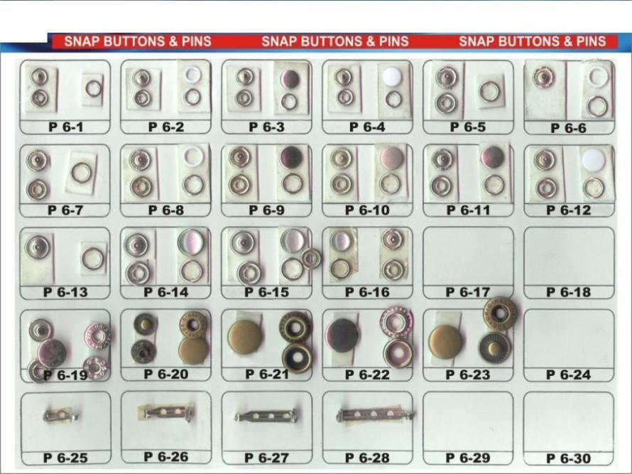  Snap Buttons And Pins ( Snap Buttons And Pins)