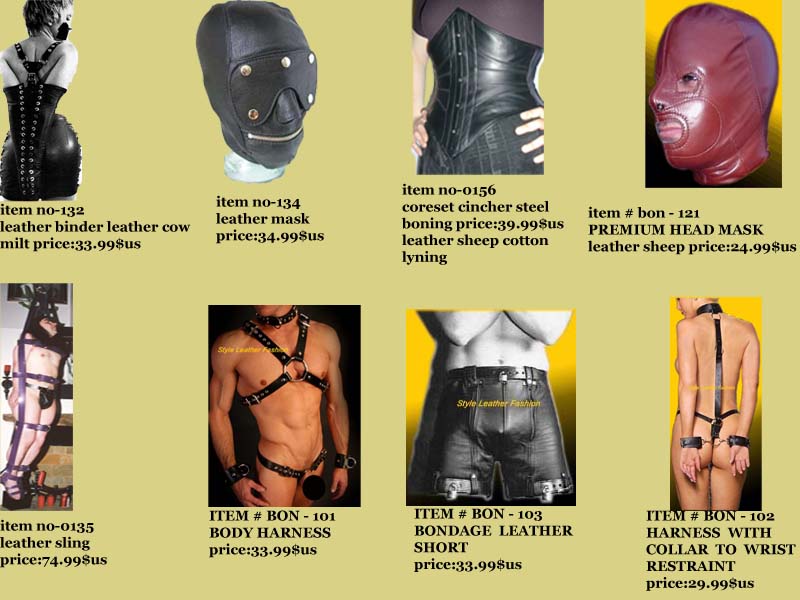  Leather Binder And Mask (Биндер кожи и маски)