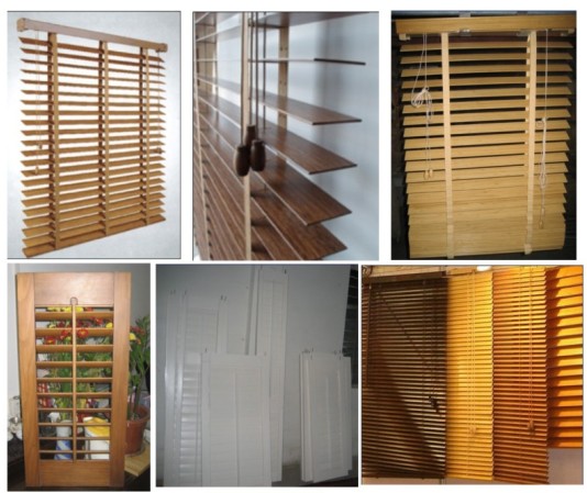  Wooden Shutters Bamboo Shutters Blinds ()