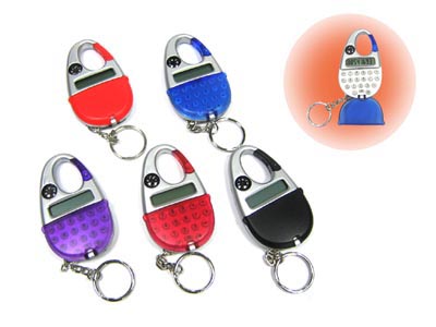  Mini Calculator Keychain Wit Compass (Калькулятор мини брелок Вит компас)