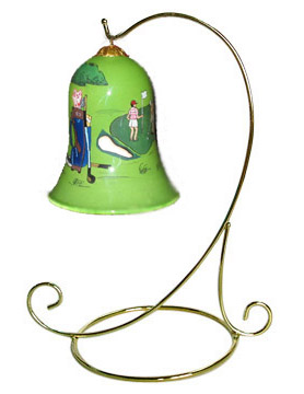  Bell Shape Of Glass Ornament