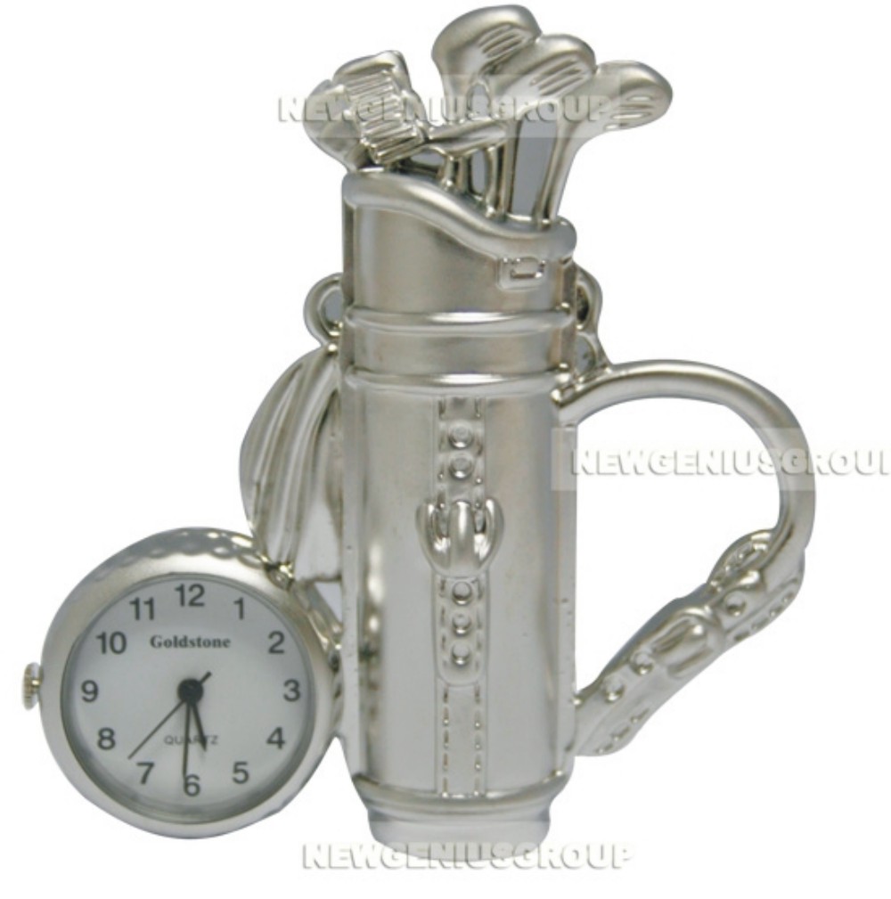  Miniature Golf Bag Clock (Миниатюрные сумки для гольфа Часы)