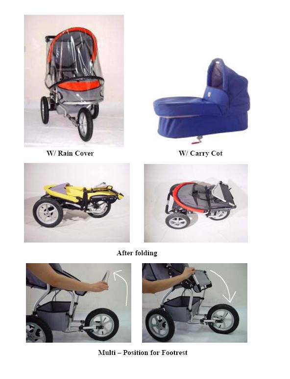  Jogging Stroller (Poussette de jogging)