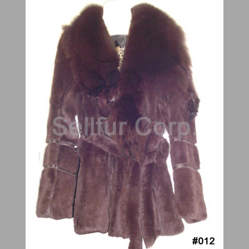  Rabbit Fox Fur Garment