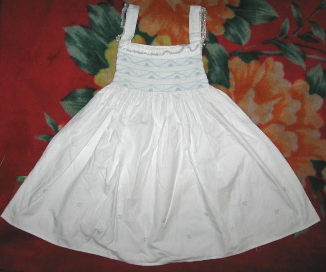  Smock Baby Dress, Embroidery Baby Dress (Smock Baby Dress, Broderie Baby Dress)
