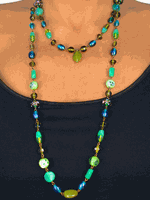  Long Beaded Necklace (Длинное ожерелье из бисера)