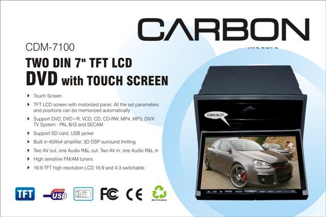  Double Din Car DVD Player (Double Din Car DVD Player)