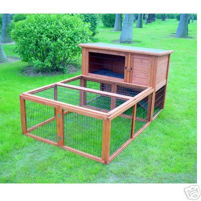  Wooden Rabbit Hutch