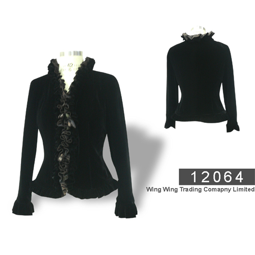  Velvet / Taffeta Jacket (Velvet / Taffetas Jacket)