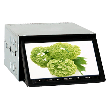 7 Inch Touch Screen Double Din Car DVD Player