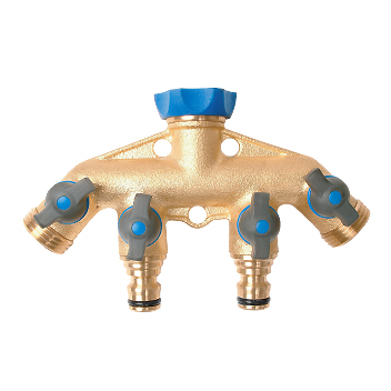  Comfort Grip Manifold 4-Way Tap (Comfort Grip Manifold 4-way tap)