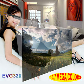 16. 7 Mega Pixel 320k Farben Videobrille (16. 7 Mega Pixel 320k Farben Videobrille)