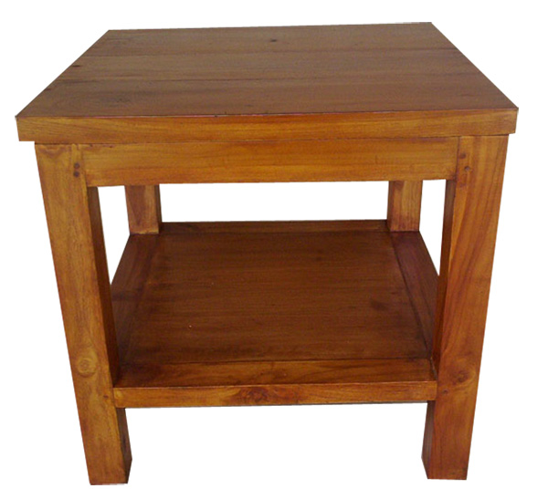  Teak Side Table (Teck Table auxiliaire)