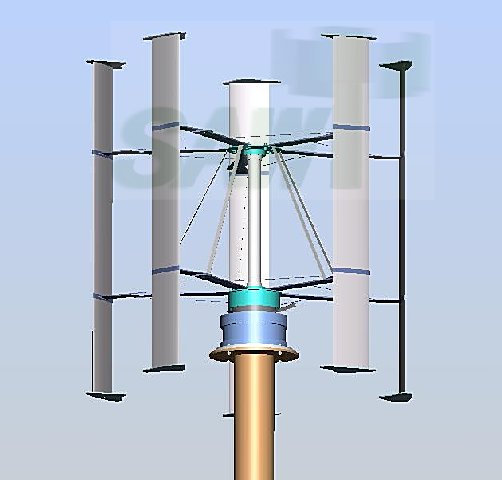  Vertical Axis Wind Generator ( Vertical Axis Wind Generator)