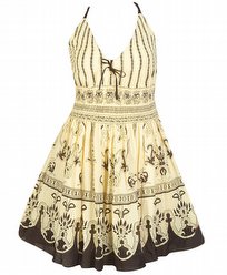  Ladies Cotton Printed Dress (Дамы хлопок Печатный платье)