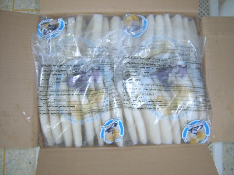  Frozen Cleaned Squid Tubes (Frozen Nettoyé Squid Tubes)