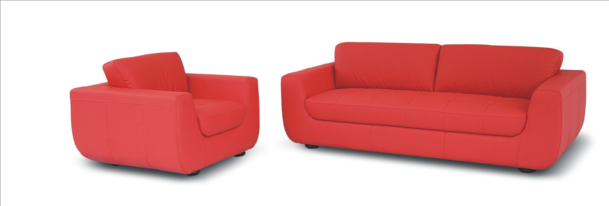  Leather Sofa Set (1 + 2 + 3)
