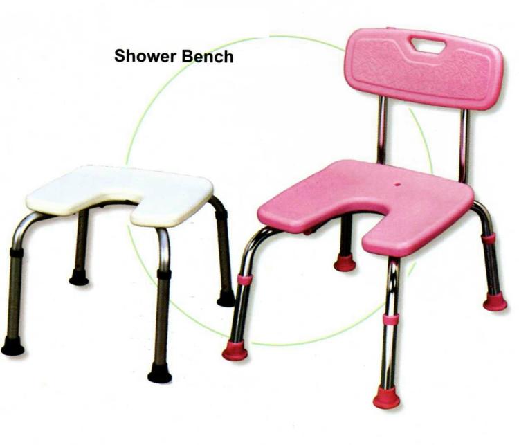  Shower Bench With Back Or Without Back (Douche Banc de dos ou sans dos)