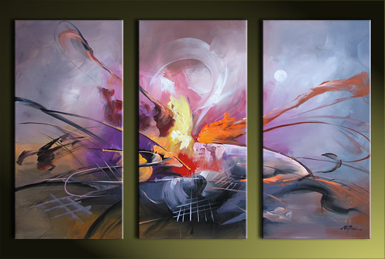  Huge Contemporary Modern Landscape Painting (Огромный современный пейзажная живопись)