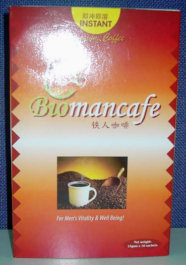  Biomancafe Coffee For Men`s Vitality And Well Being (Biomancafe café pour la vitalité des hommes et Bien-Etre)