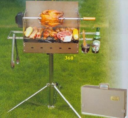  Gas BBQ Grill Briefcase (Barbecue à gaz Grill Porte-documents)