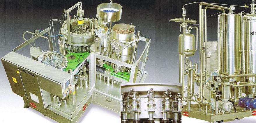  Bottle Filling, Capper, Rinser And Palletizer (Flaschenbefüllung, Capper, Rinser und Palettierer)