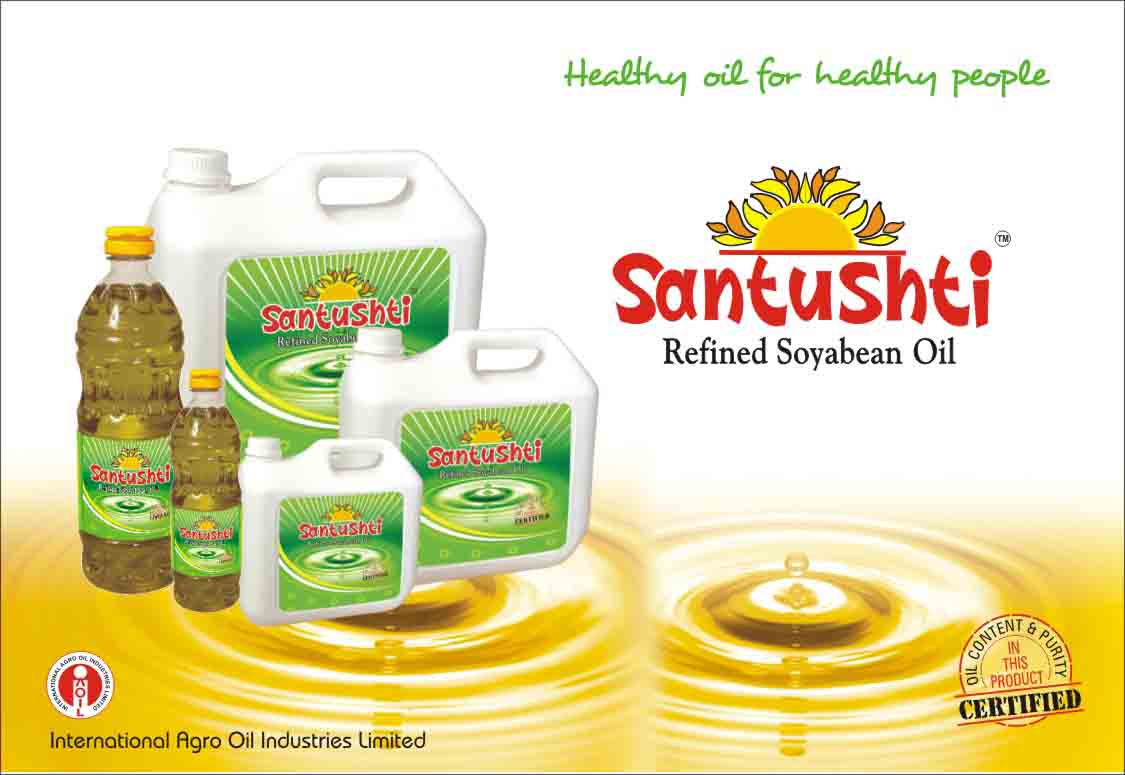 Santushti Refined Soybean Oil (Santushti рафинированное соевое масло)