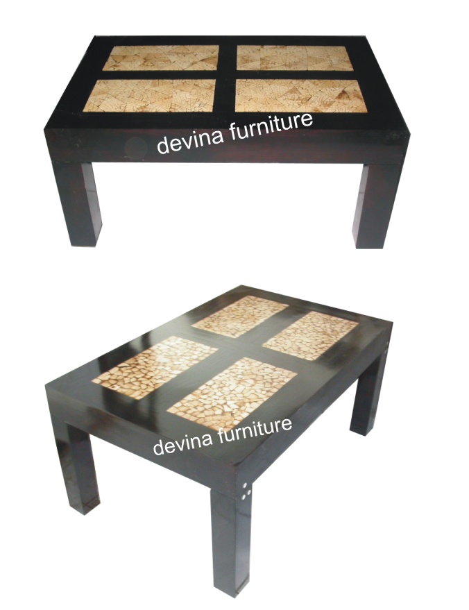  Coffee Table with Resin Coco