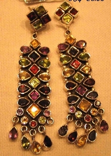  Multigem Earrings (Multigem Boucles d`oreilles)