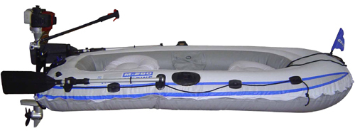  Inflatable Rubber Dinghy (Canot pneumatique en caoutchouc)