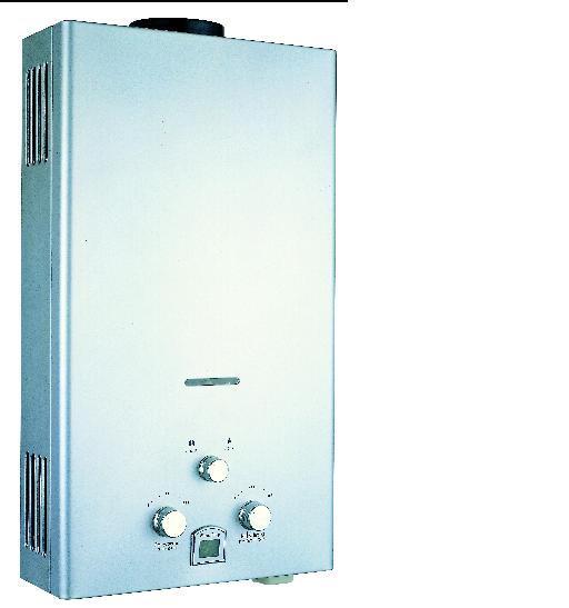  Gas Water Heater (Forced Exhaust Type) (Chauffe-eau à gaz (d`échappement du type forcé))