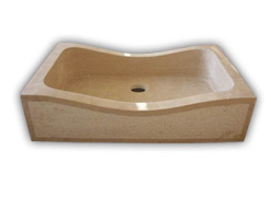  Classic Travertine Hammered Sink (Travertin Classic Hammered Sink)