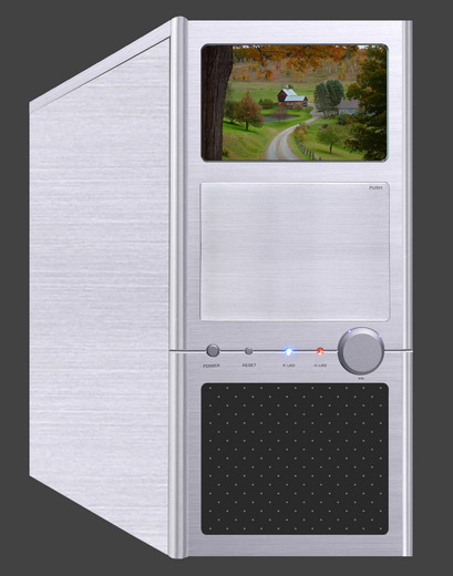  Htpc Enclosure DVD Player (HTPC Gehäuse DVD-Player)